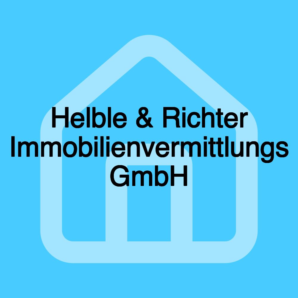 Helble & Richter Immobilienvermittlungs GmbH