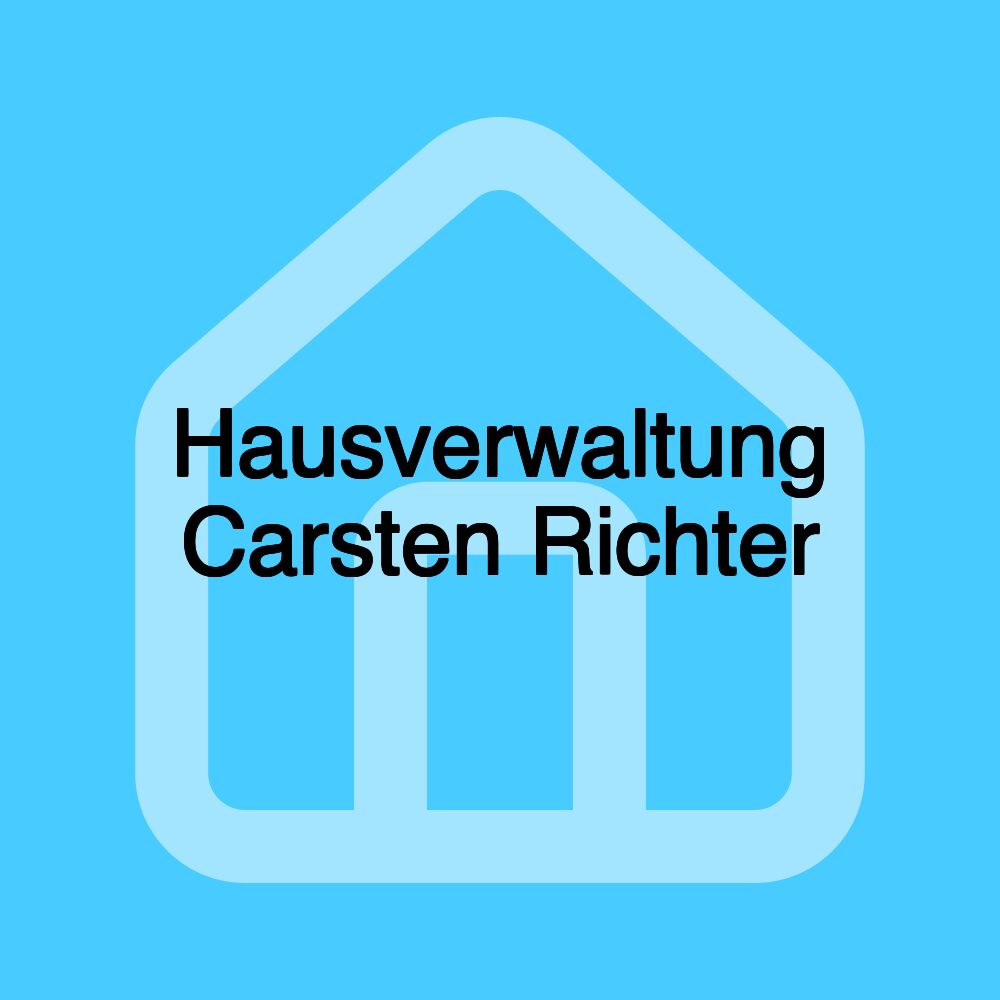 Hausverwaltung Carsten Richter