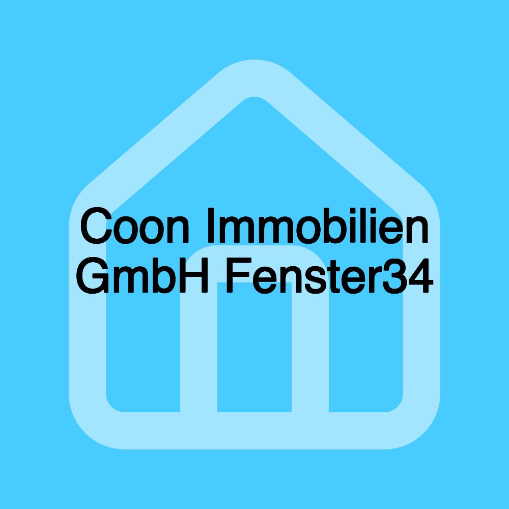 Coon Immobilien GmbH Fenster34