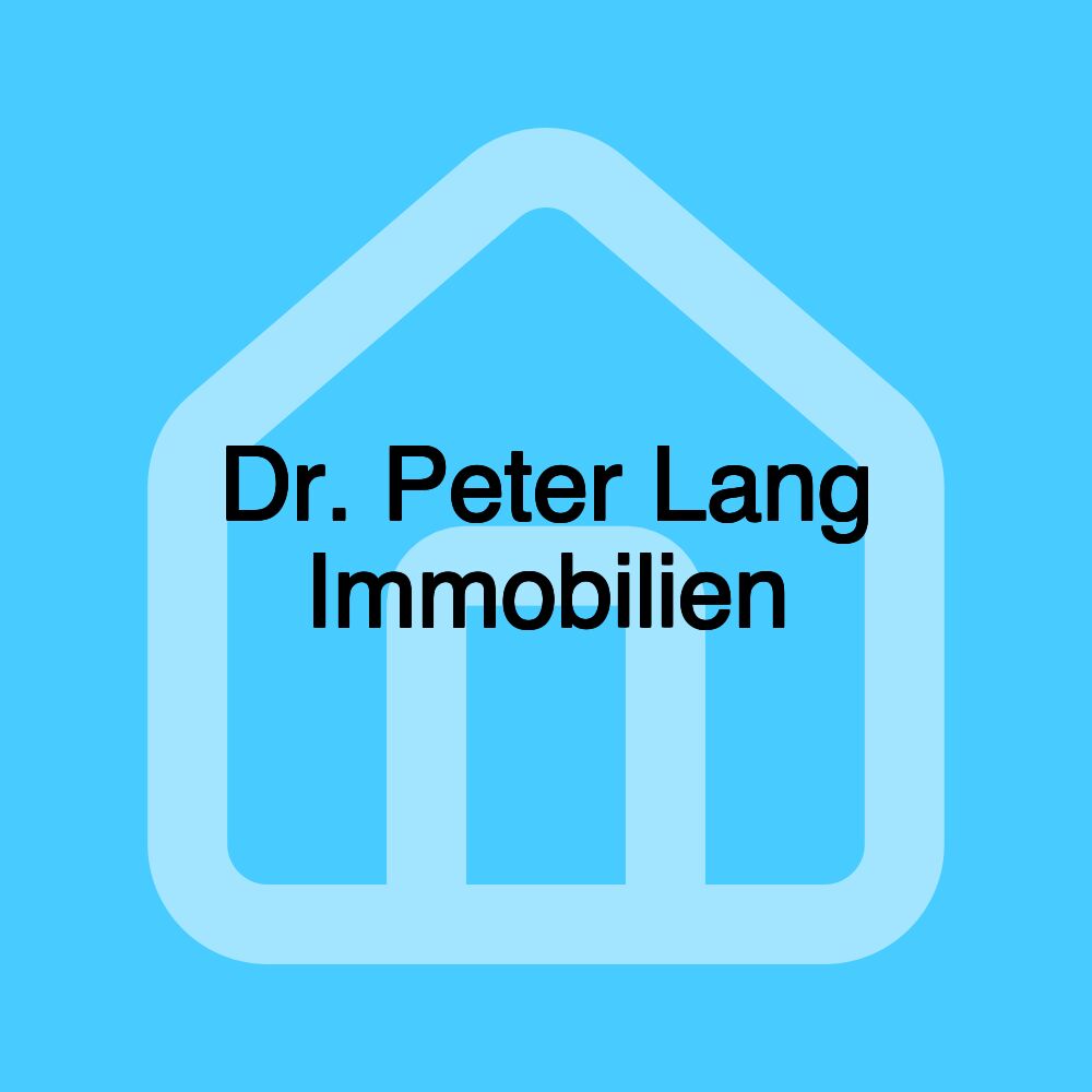 Dr. Peter Lang Immobilien