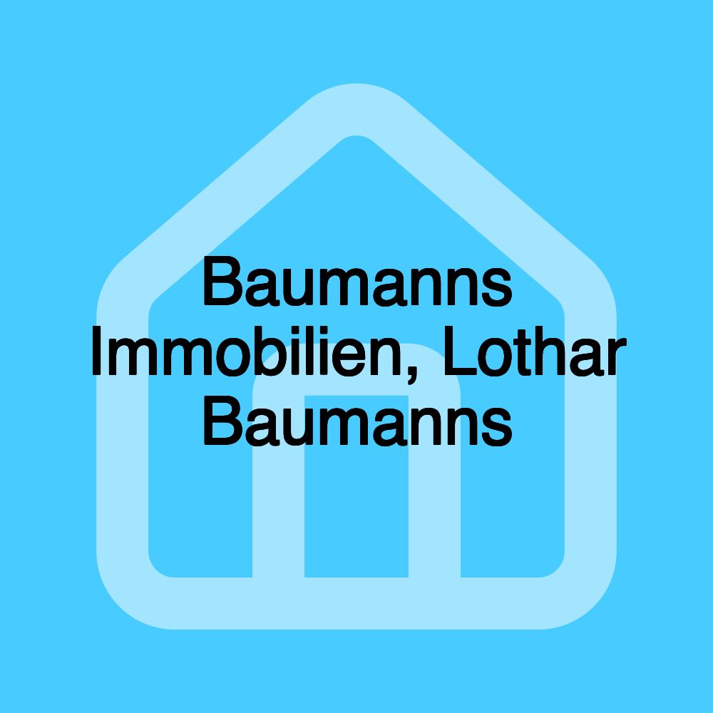 Baumanns Immobilien, Lothar Baumanns