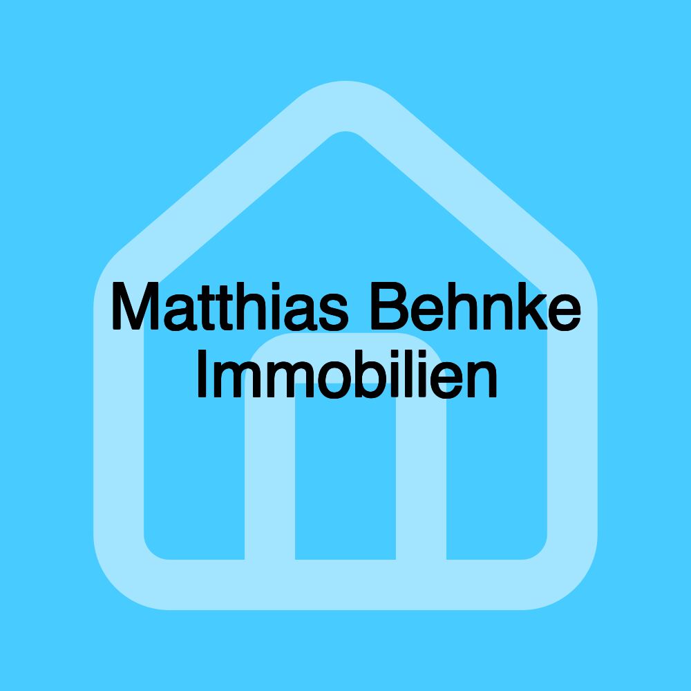 Matthias Behnke Immobilien