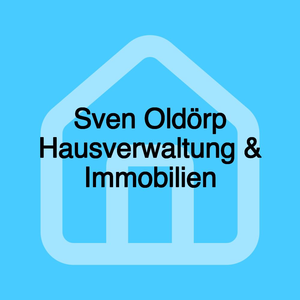 Sven Oldörp Hausverwaltung & Immobilien