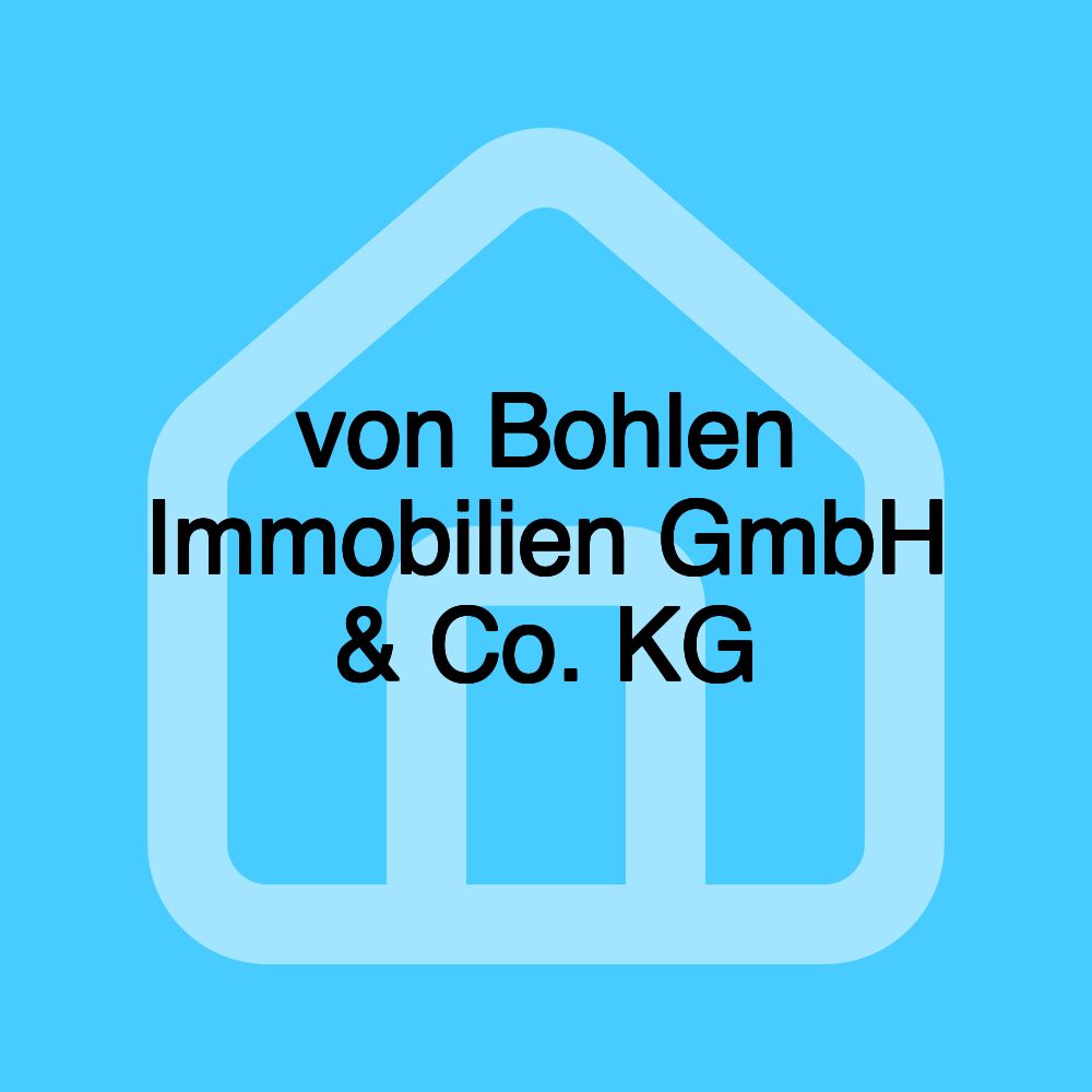 von Bohlen Immobilien GmbH & Co. KG