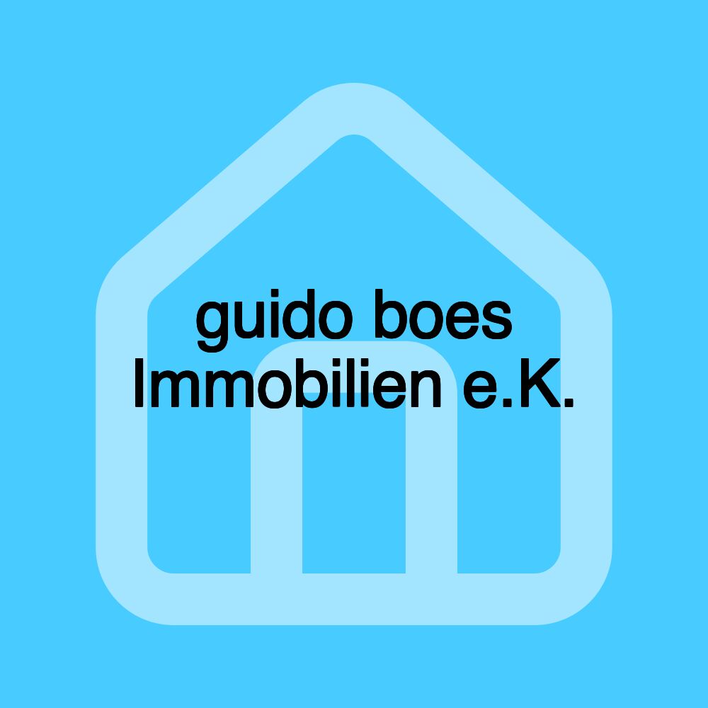 guido boes Immobilien e.K.