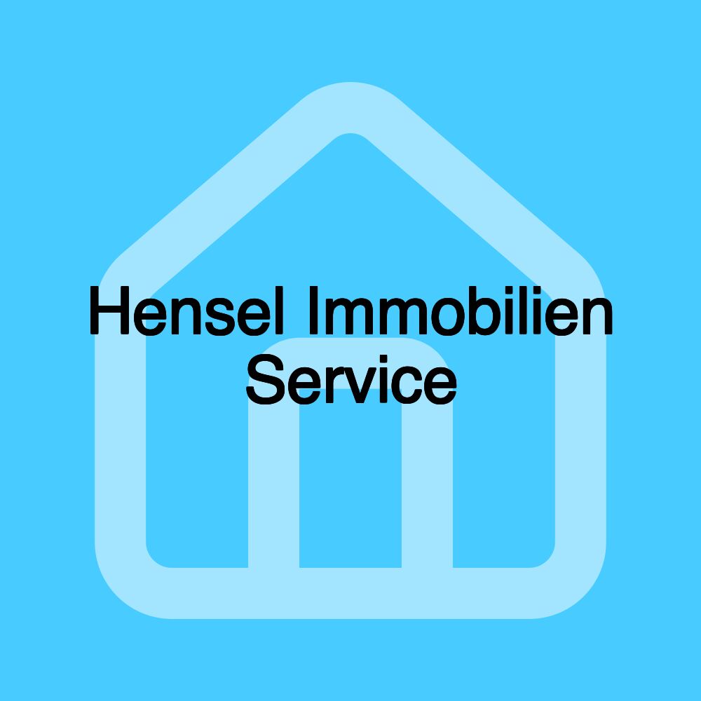 Hensel Immobilien Service