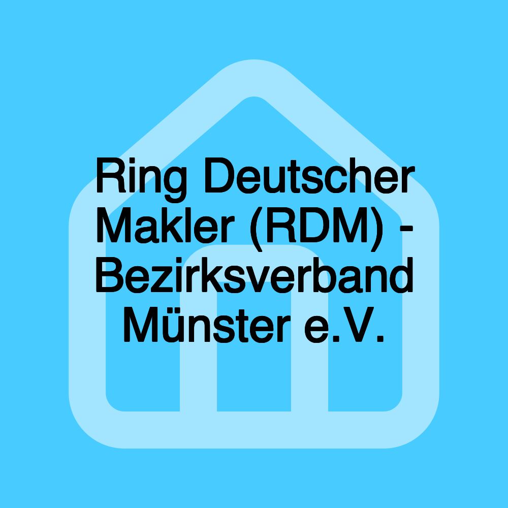 Ring Deutscher Makler (RDM) - Bezirksverband Münster e.V.