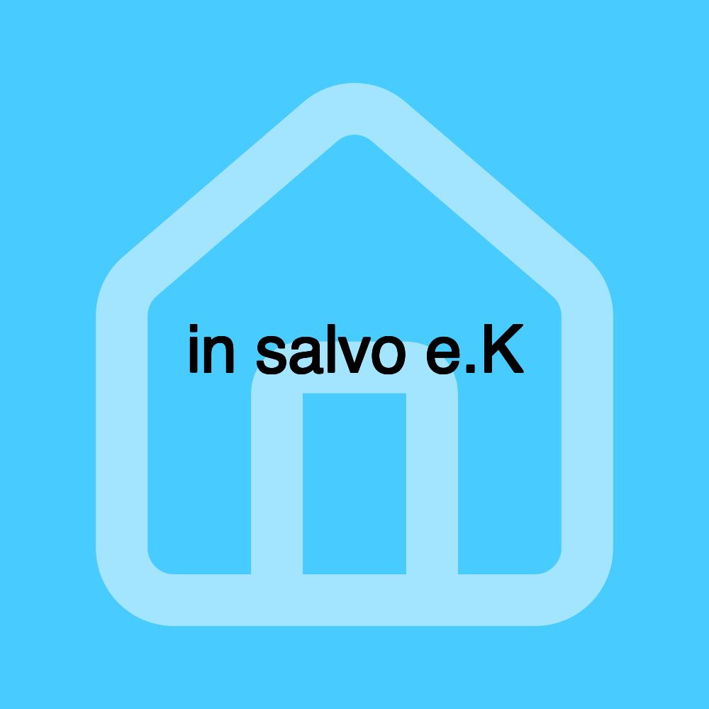 in salvo e.K