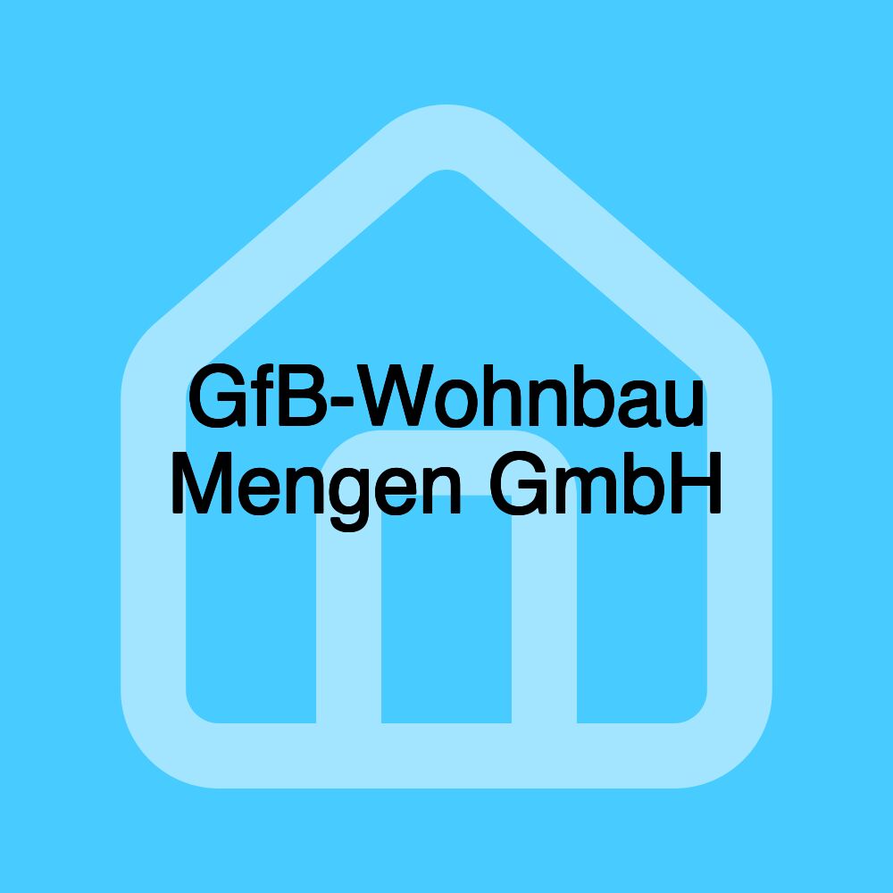 GfB-Wohnbau Mengen GmbH