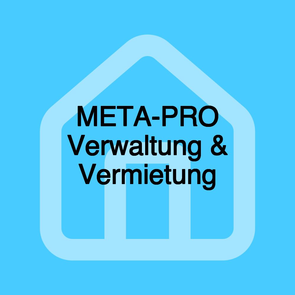 META-PRO Verwaltung & Vermietung