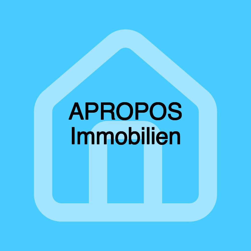 APROPOS Immobilien