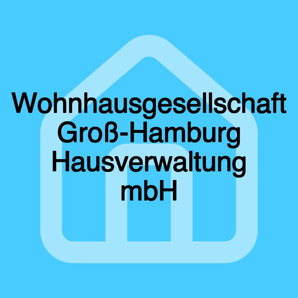 Wohnhausgesellschaft Groß-Hamburg Hausverwaltung mbH