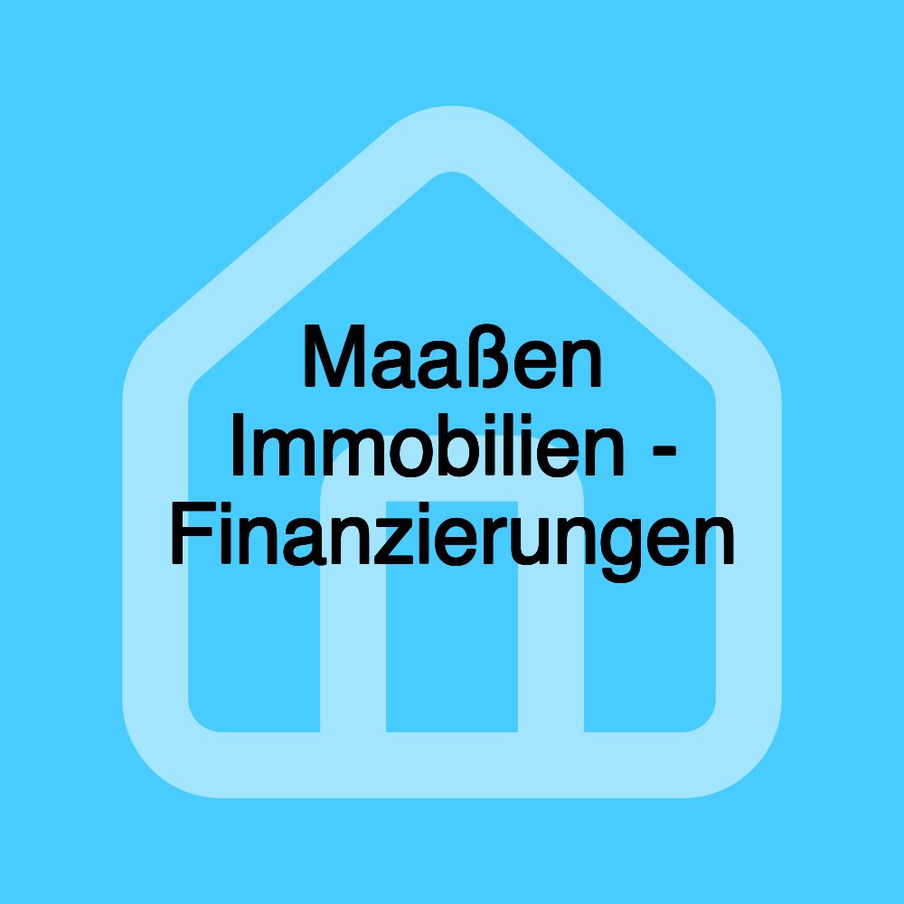 Maaßen Immobilien - Finanzierungen