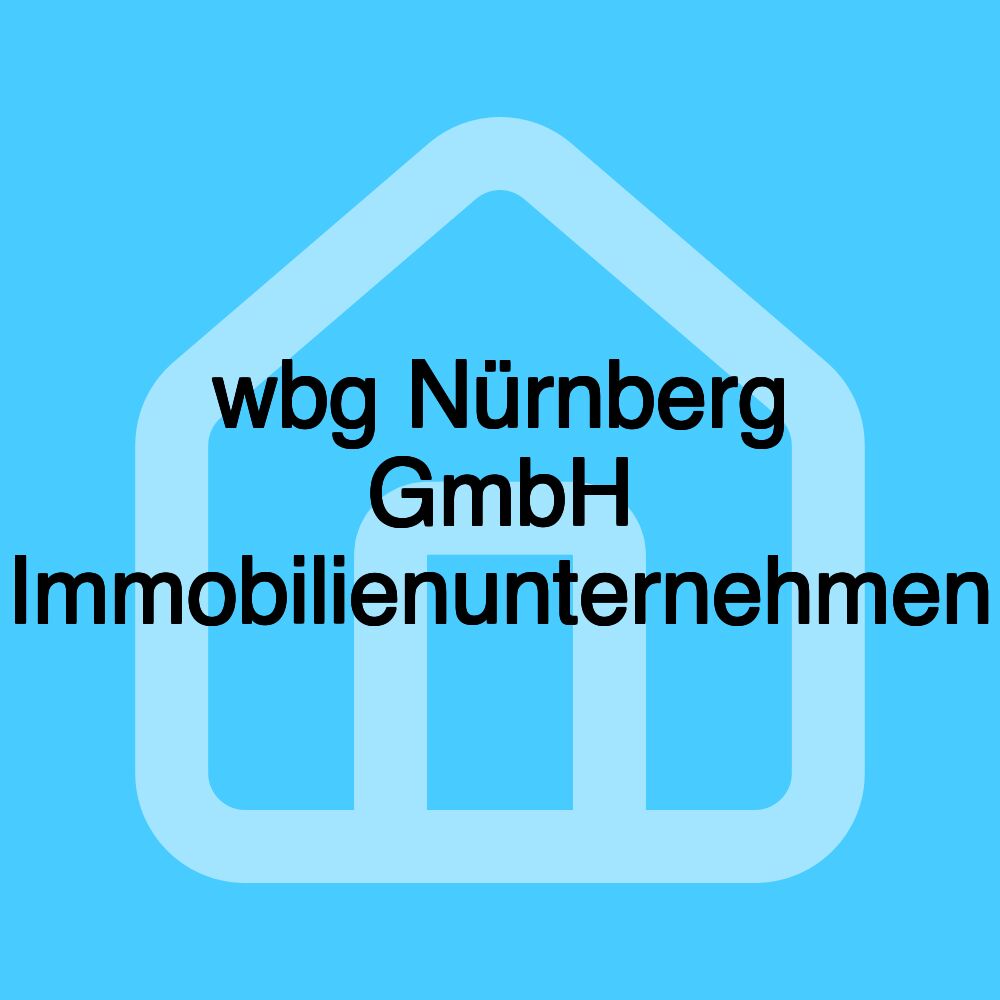 wbg Nürnberg GmbH Immobilienunternehmen