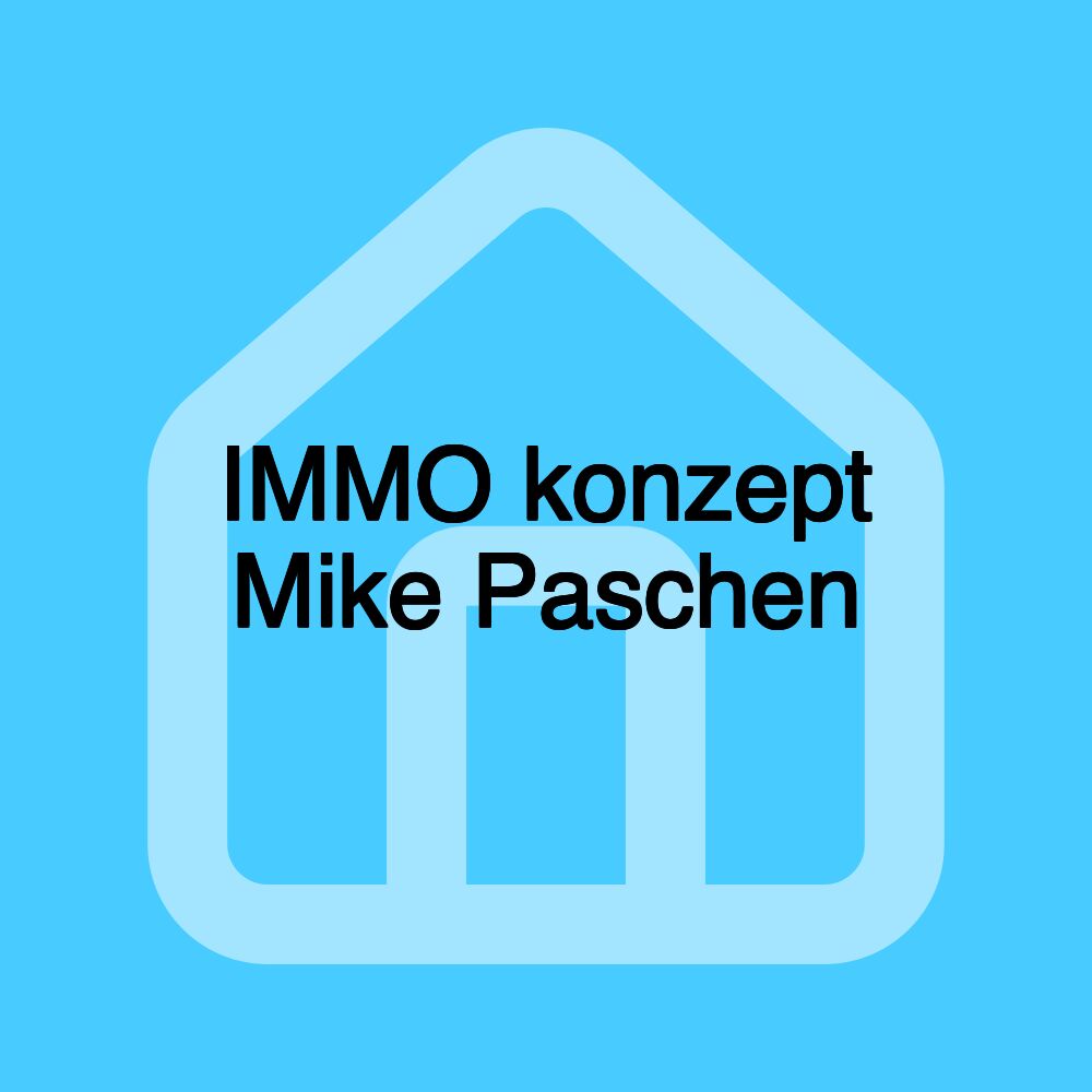 IMMO konzept Mike Paschen