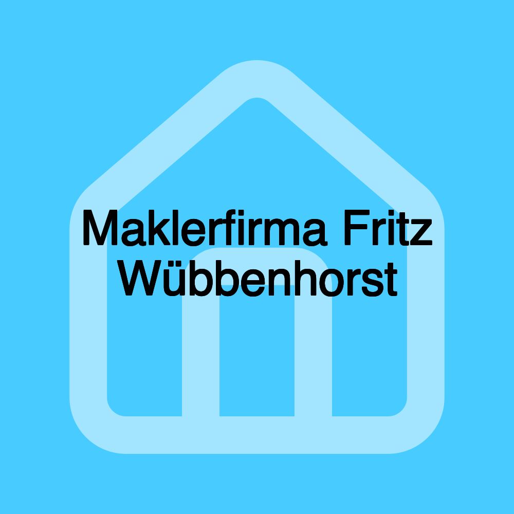 Maklerfirma Fritz Wübbenhorst