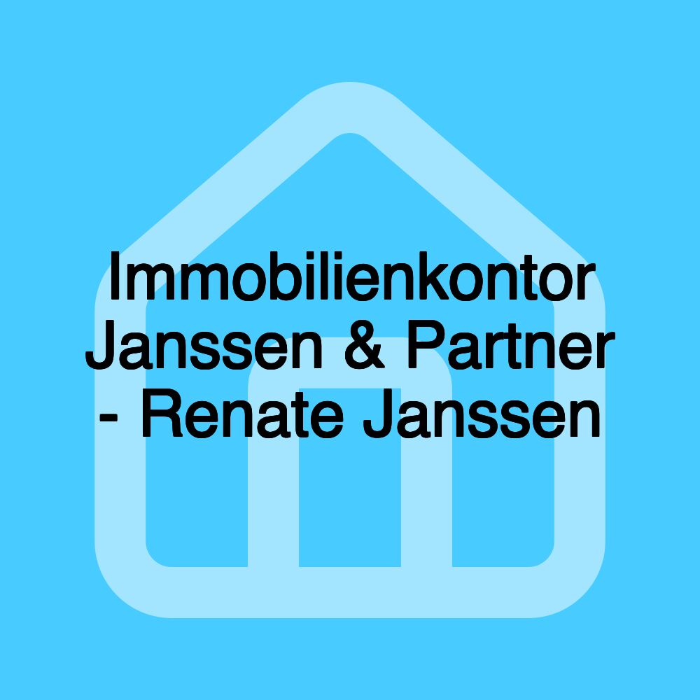 Immobilienkontor Janssen & Partner - Renate Janssen