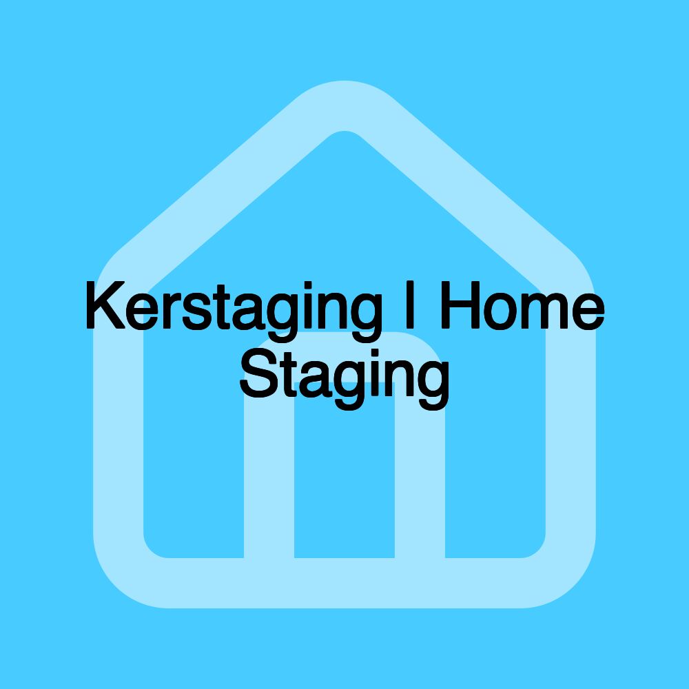 Kerstaging | Home Staging