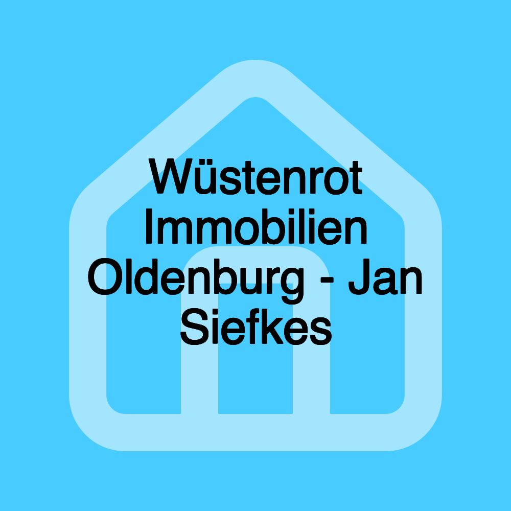 Wüstenrot Immobilien Oldenburg - Jan Siefkes