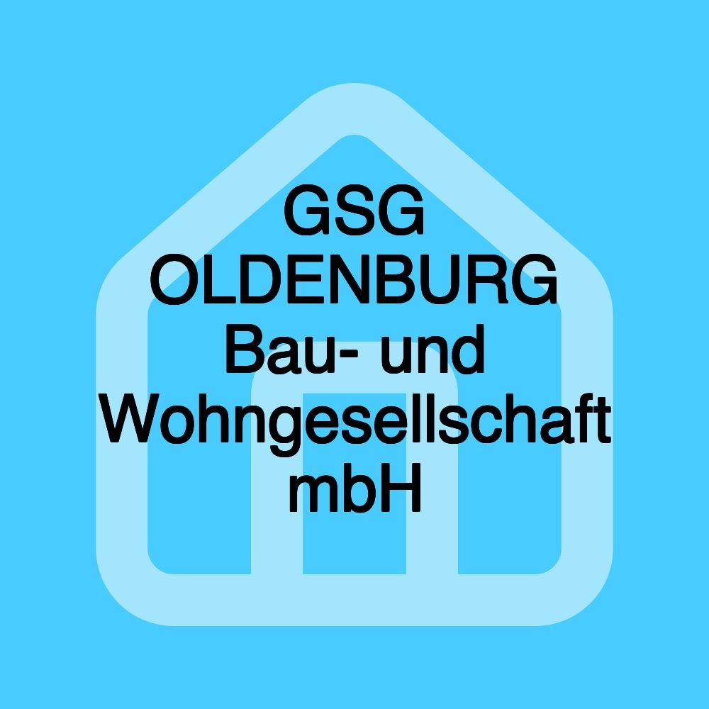 GSG OLDENBURG Bau- und Wohngesellschaft mbH