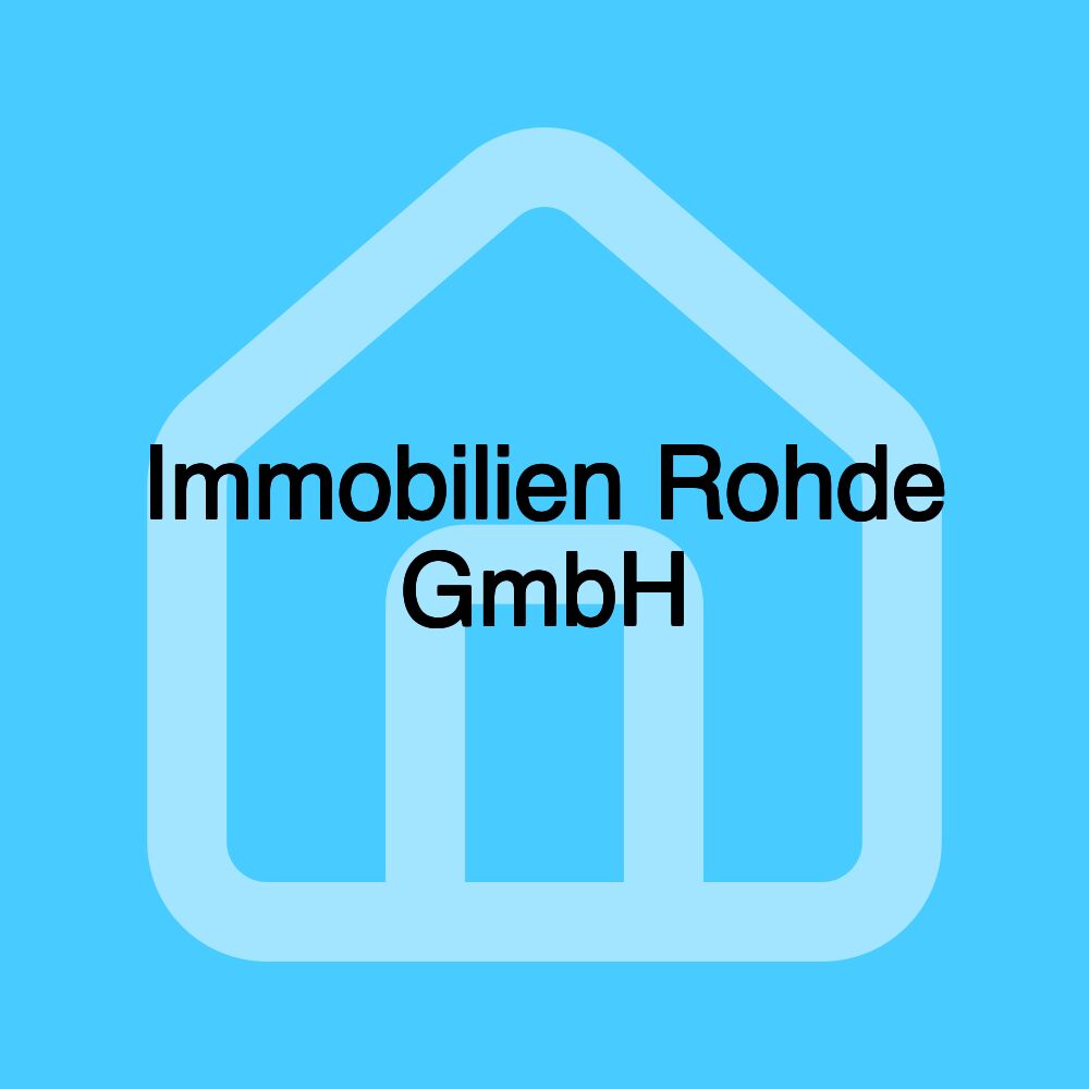 Immobilien Rohde GmbH