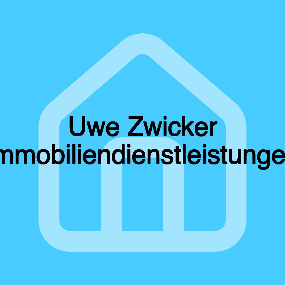 Uwe Zwicker Immobiliendienstleistungen