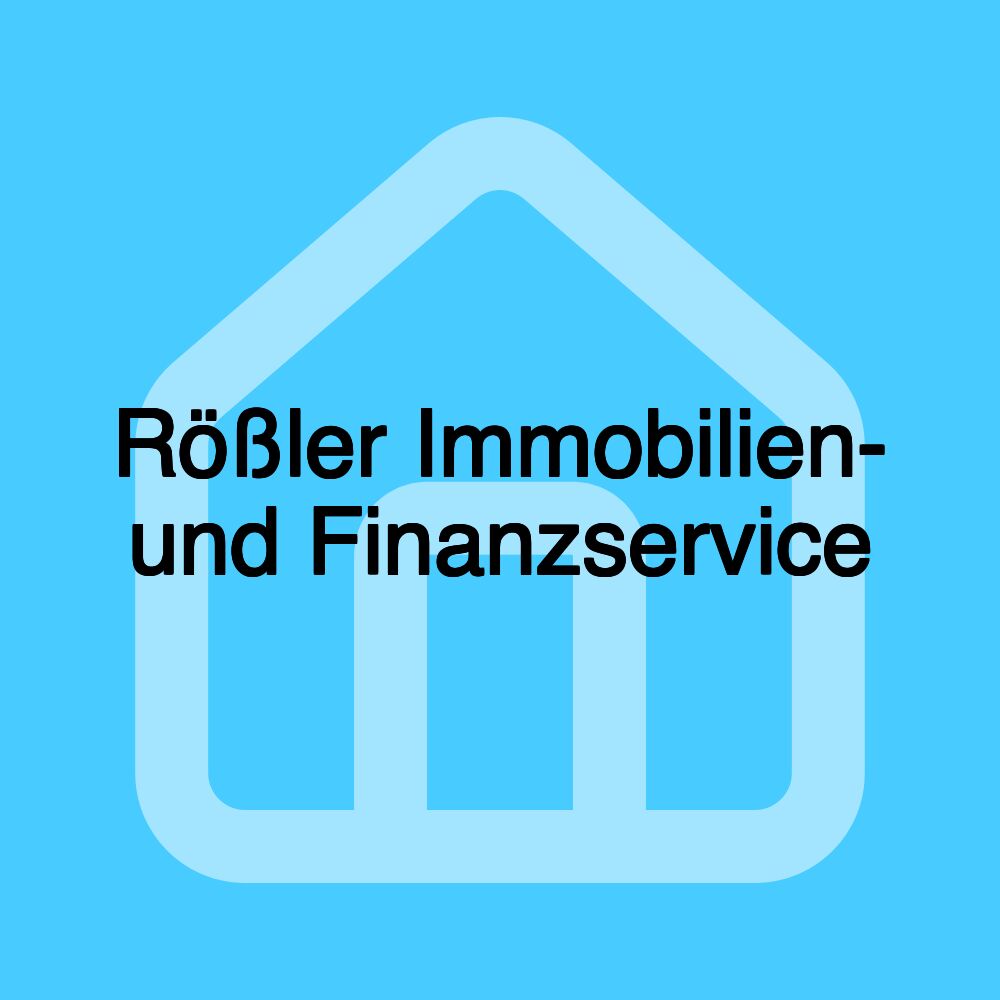 Rößler Immobilien- und Finanzservice