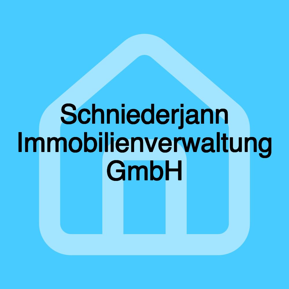 Schniederjann Immobilienverwaltung GmbH