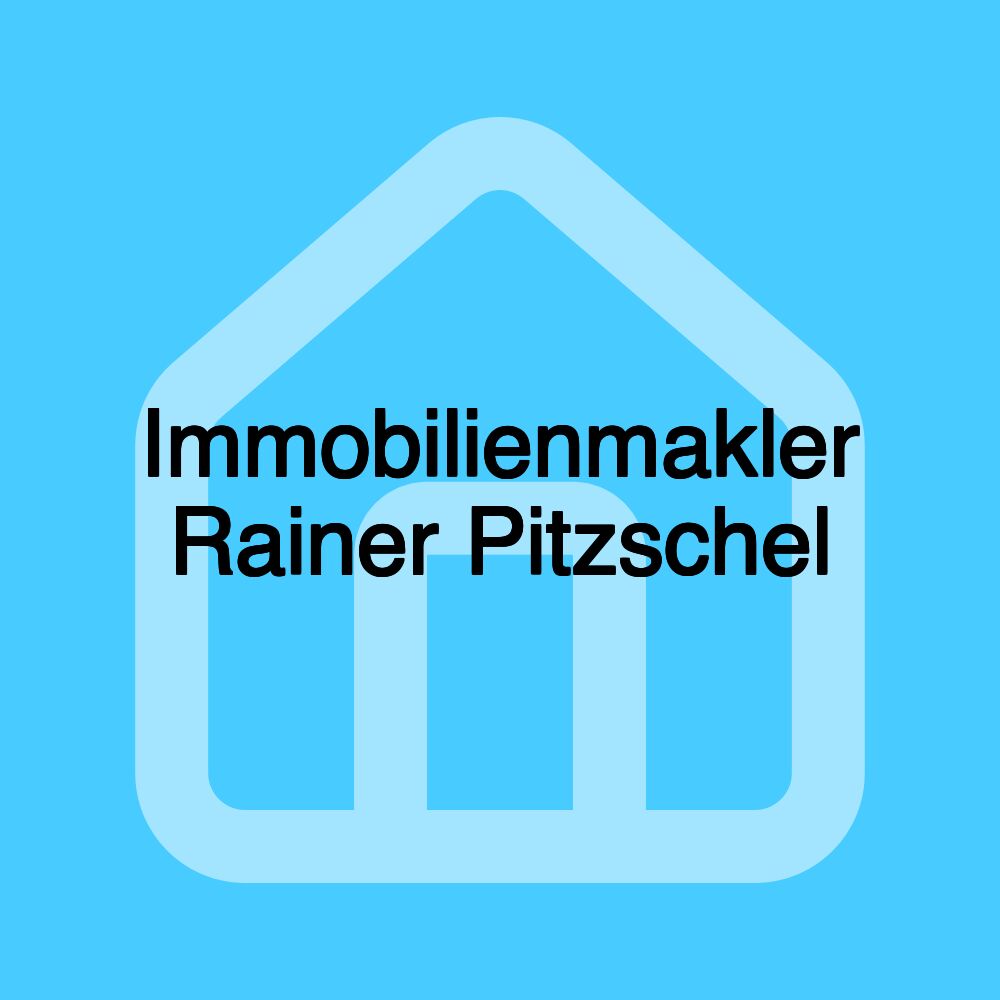 Immobilienmakler Rainer Pitzschel