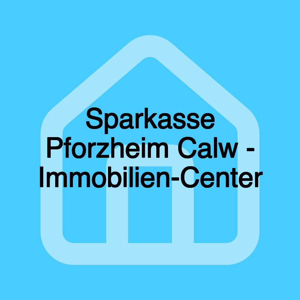 Sparkasse Pforzheim Calw - Immobilien-Center