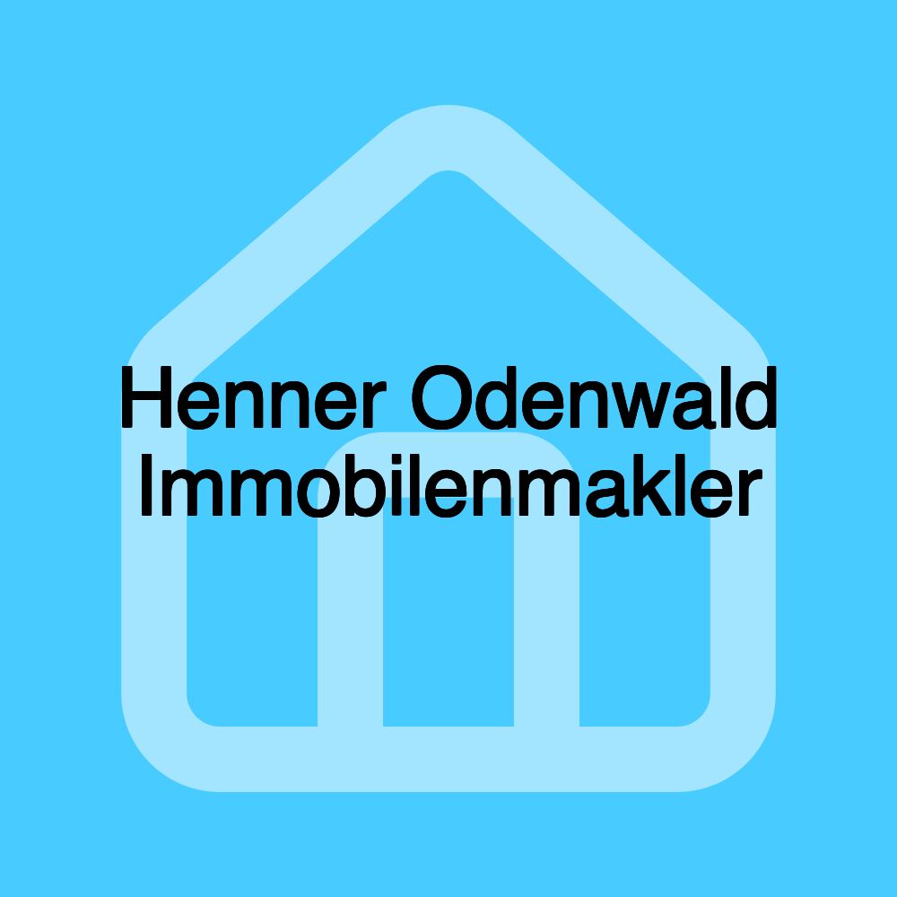 Henner Odenwald Immobilenmakler