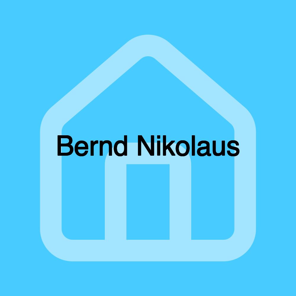 Bernd Nikolaus