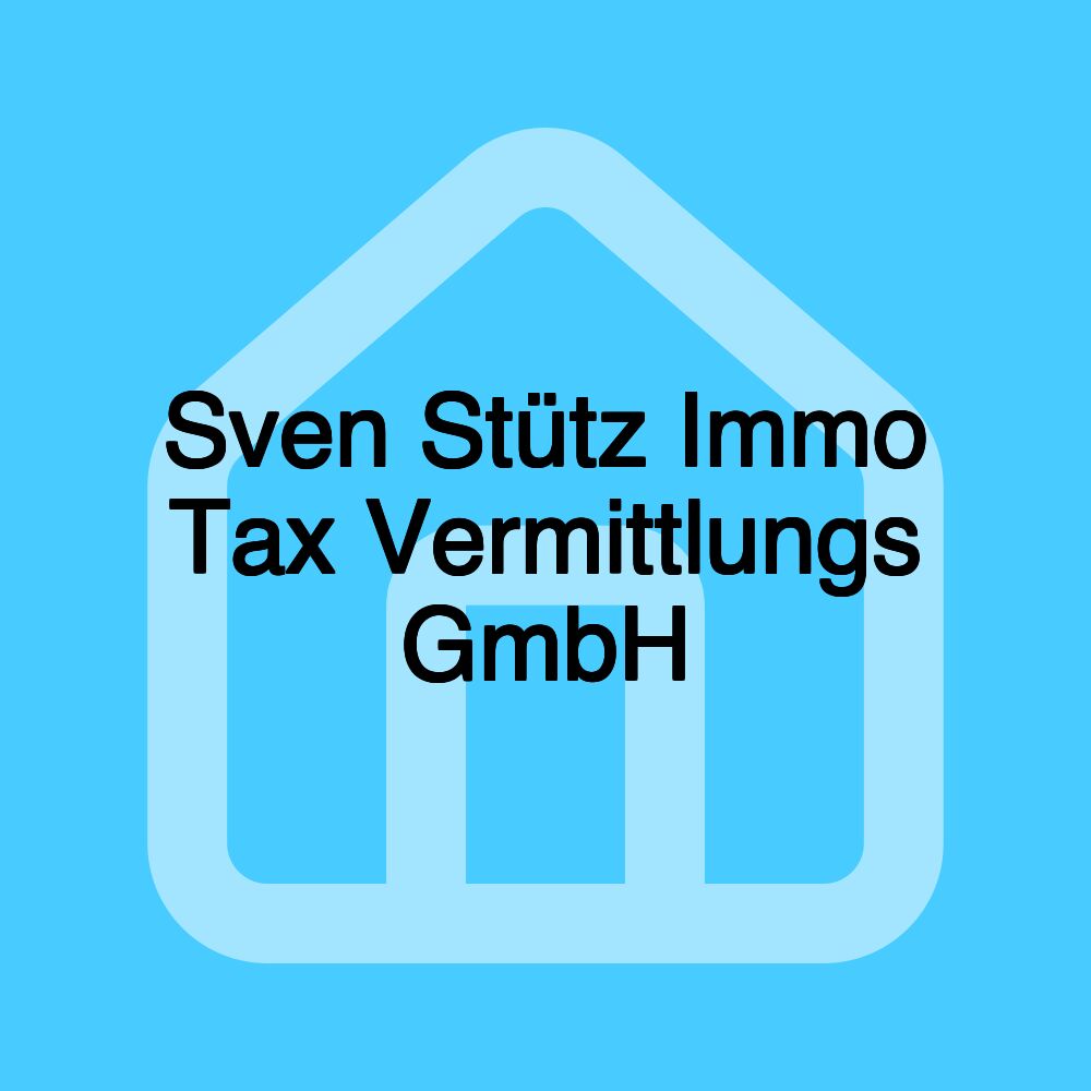 Sven Stütz Immo Tax Vermittlungs GmbH