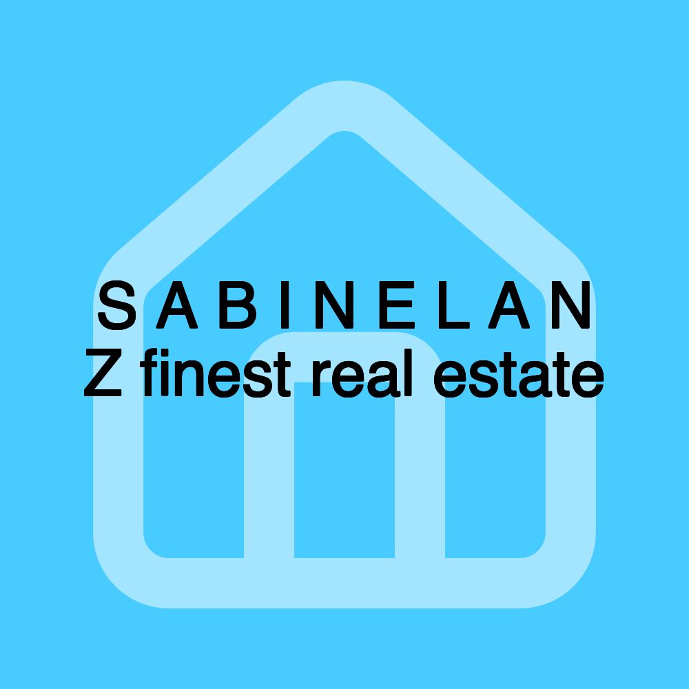 S A B I N E L A N Z finest real estate