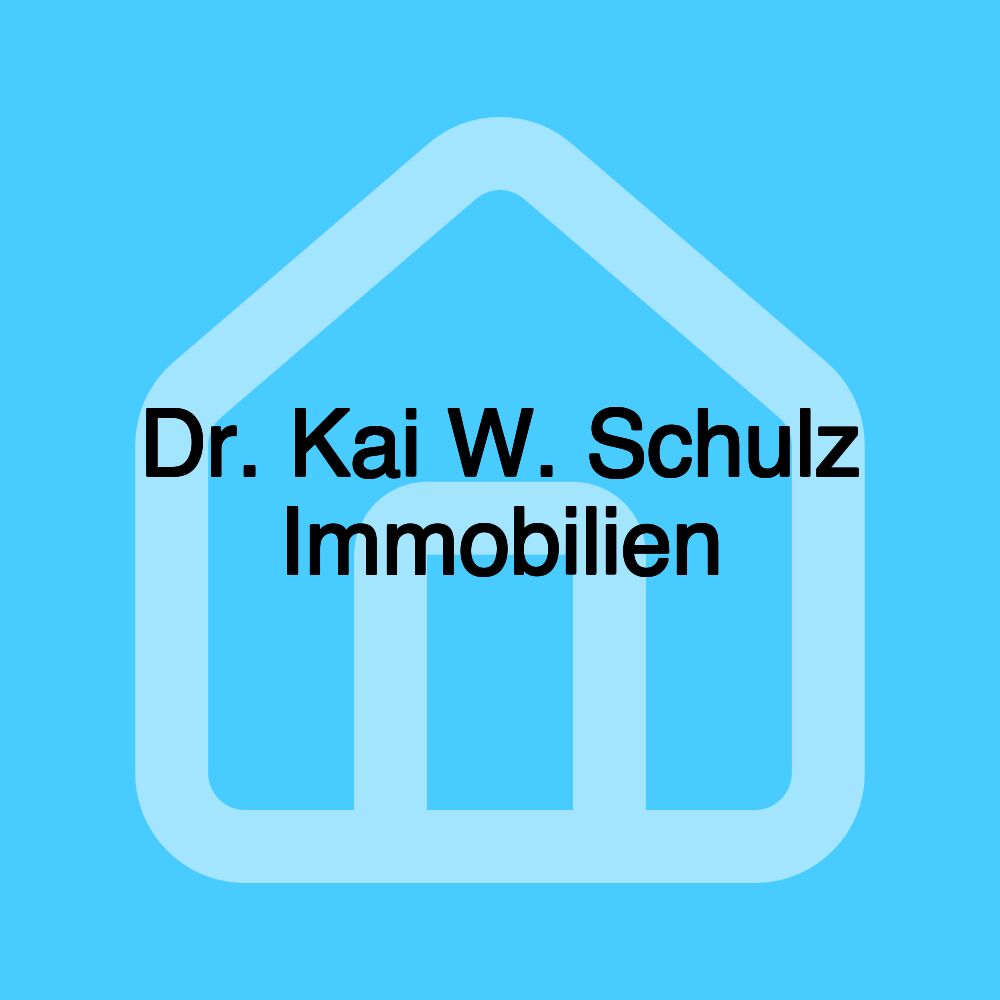 Dr. Kai W. Schulz Immobilien