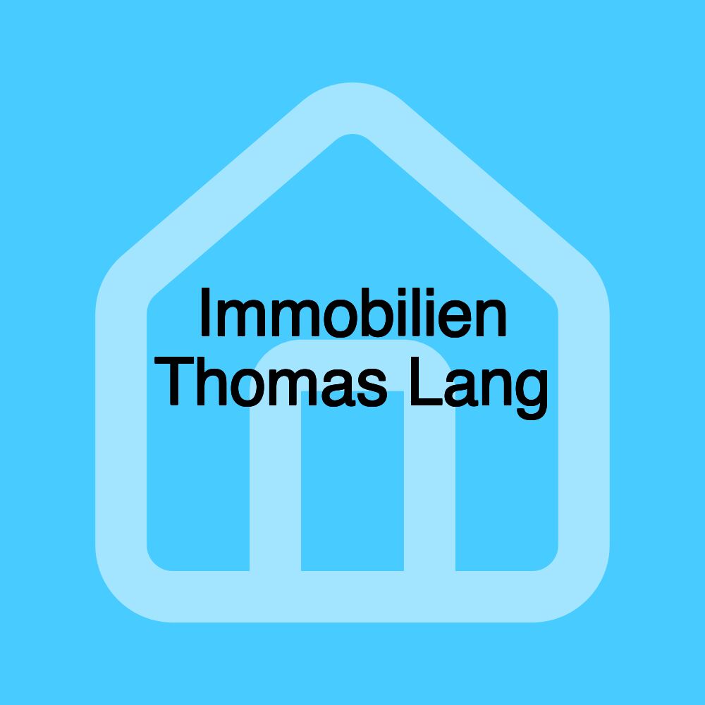 Immobilien Thomas Lang