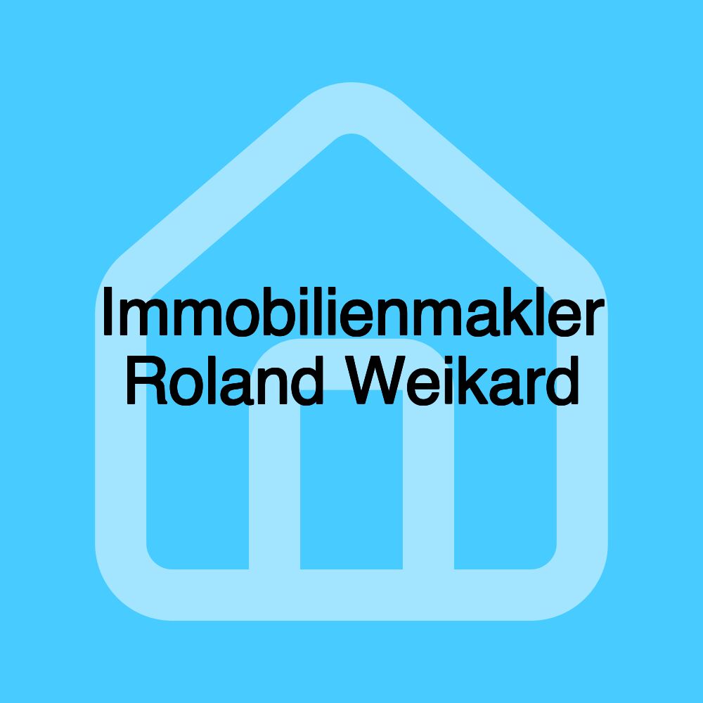 Immobilienmakler Roland Weikard