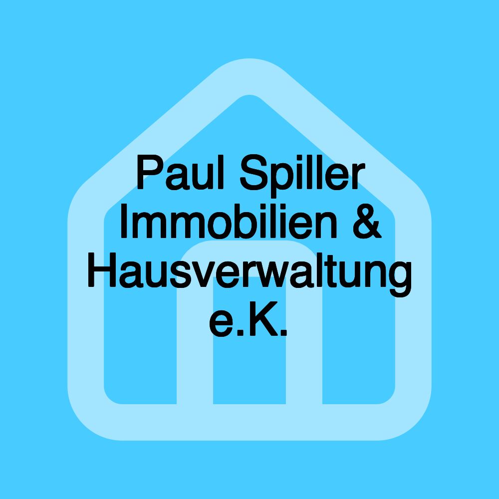 Paul Spiller Immobilien & Hausverwaltung e.K.