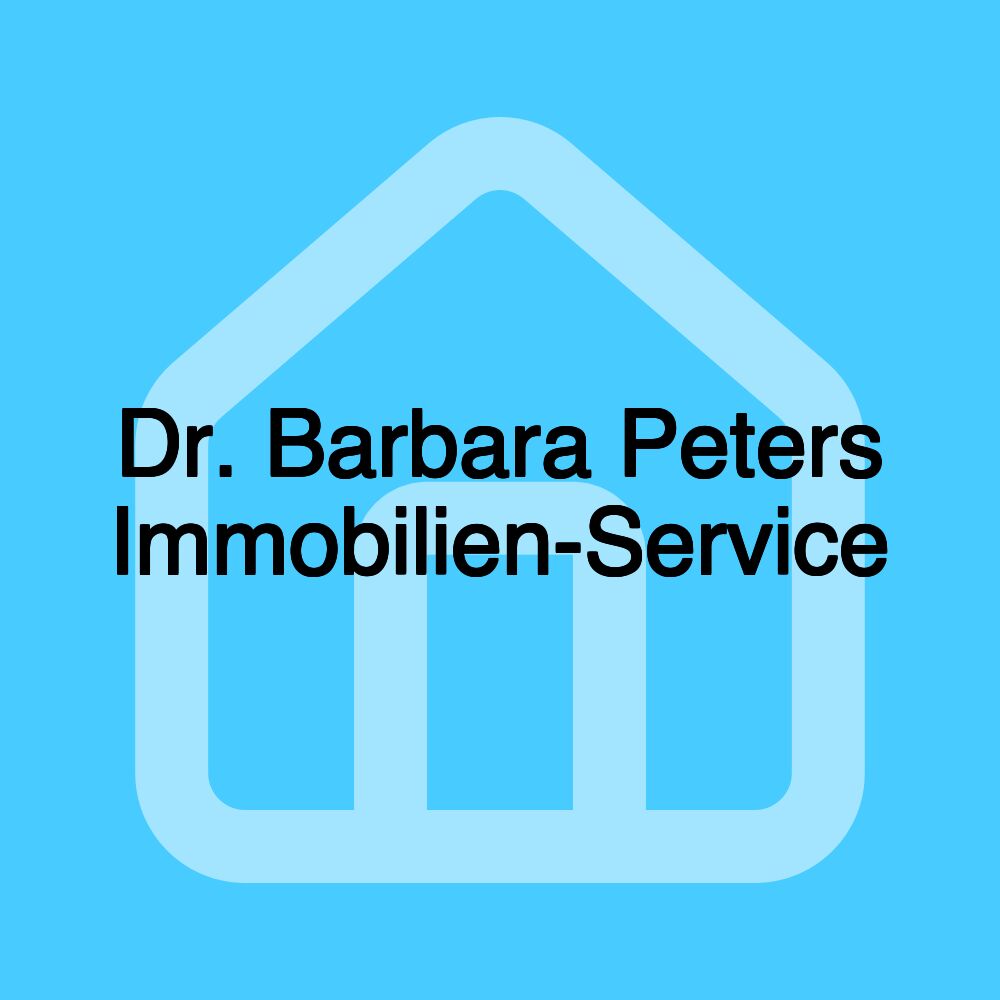 Dr. Barbara Peters Immobilien-Service