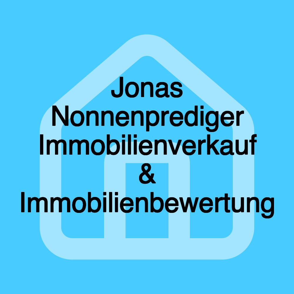 Jonas Nonnenprediger Immobilienverkauf & Immobilienbewertung