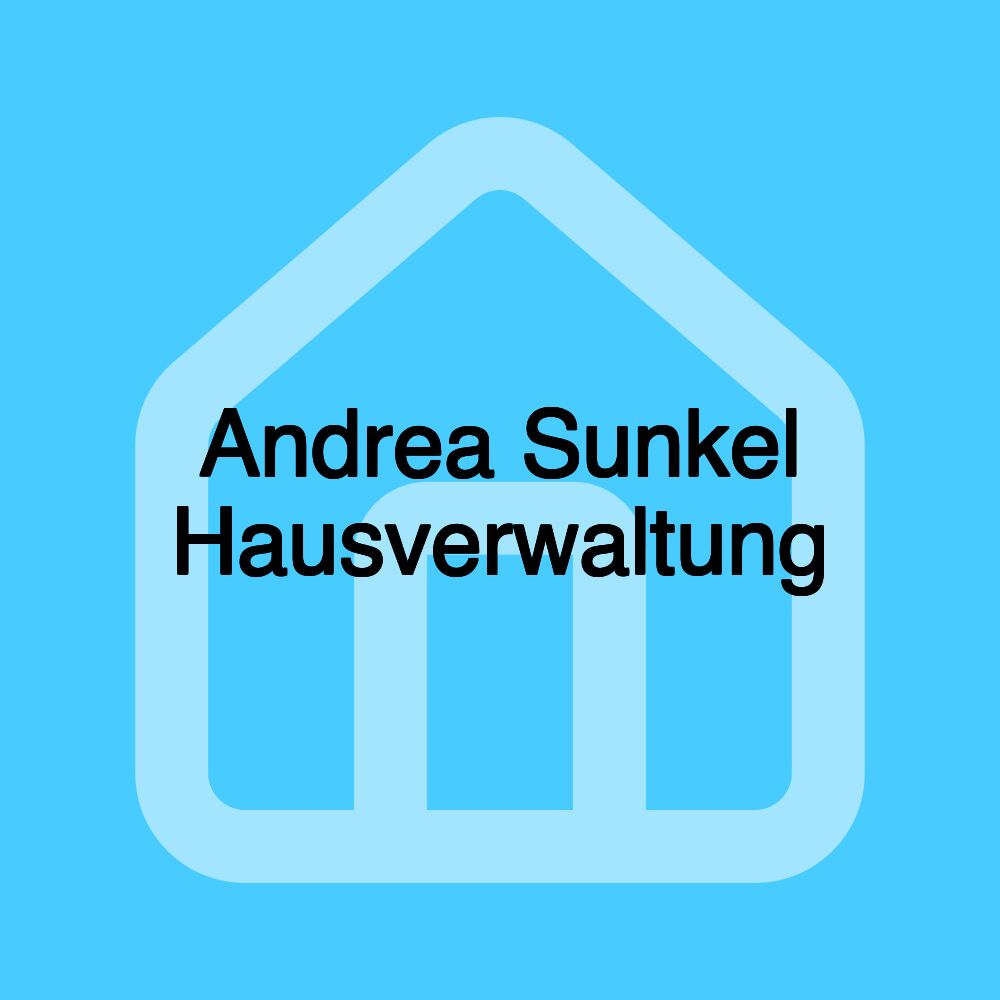 Andrea Sunkel Hausverwaltung