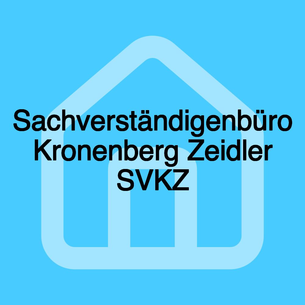 Sachverständigenbüro Kronenberg Zeidler SVKZ