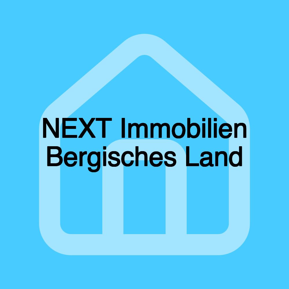 NEXT Immobilien Bergisches Land