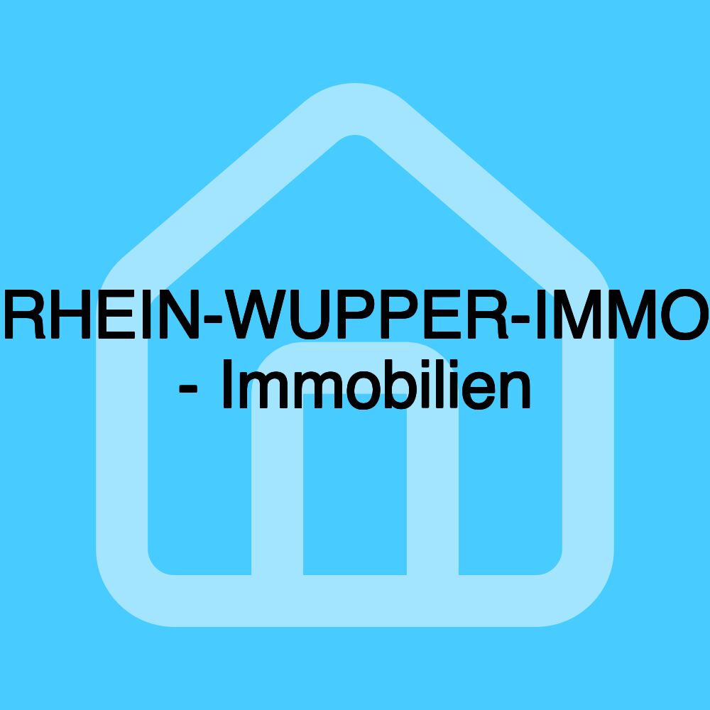 RHEIN-WUPPER-IMMO - Immobilien