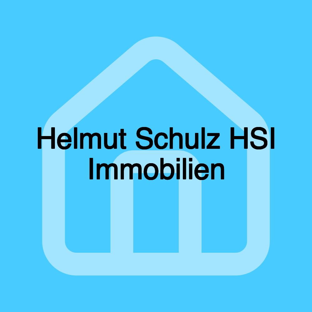 Helmut Schulz HSI Immobilien