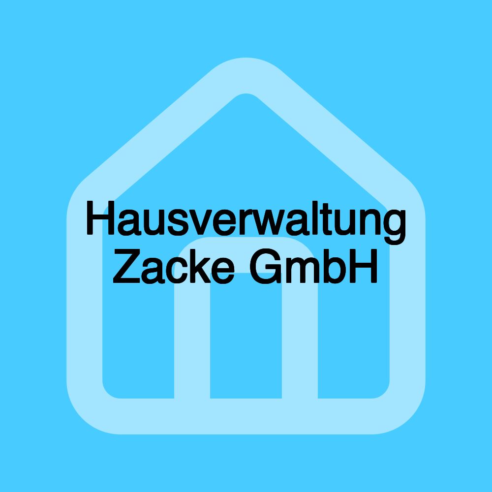 Hausverwaltung Zacke GmbH