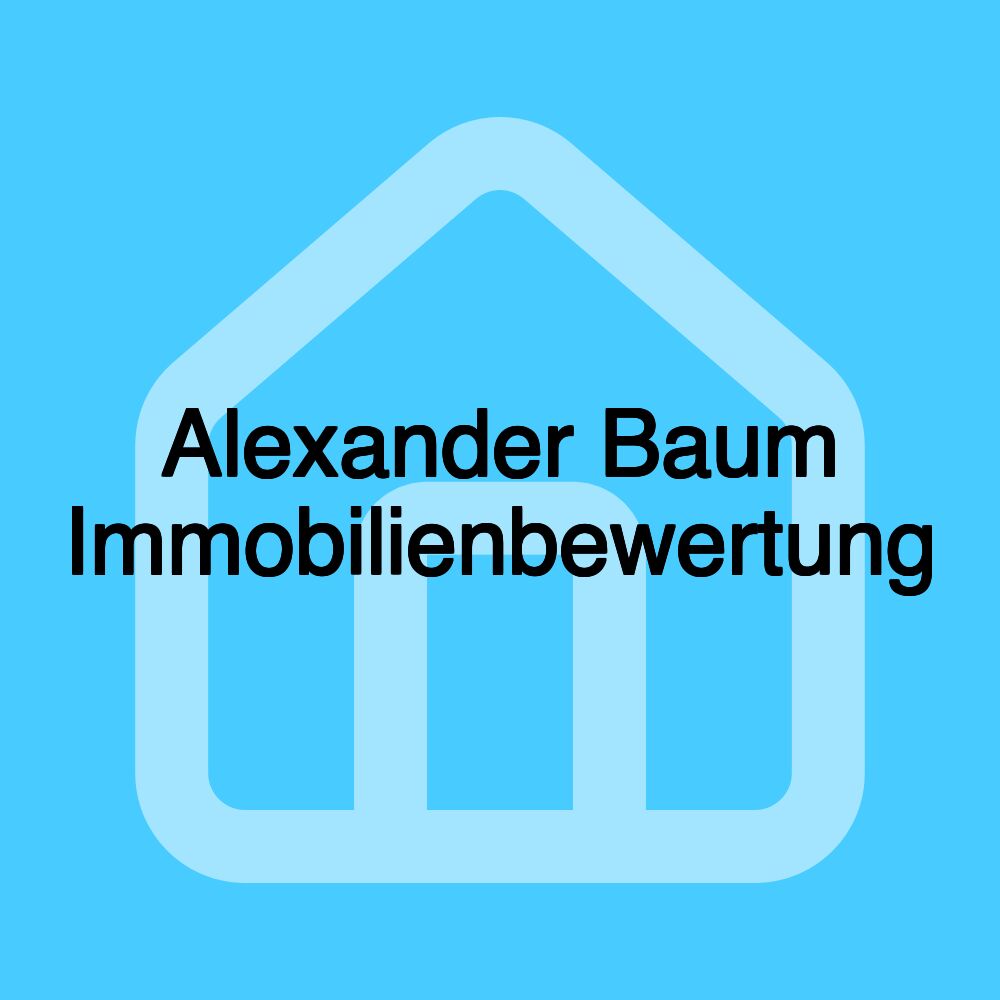 Alexander Baum Immobilienbewertung