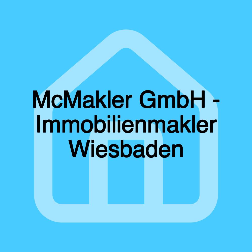 McMakler GmbH - Immobilienmakler Wiesbaden