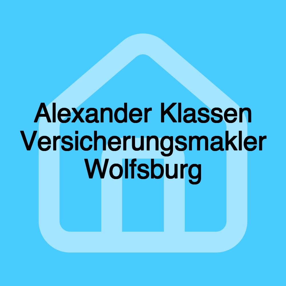 Alexander Klassen Versicherungsmakler Wolfsburg