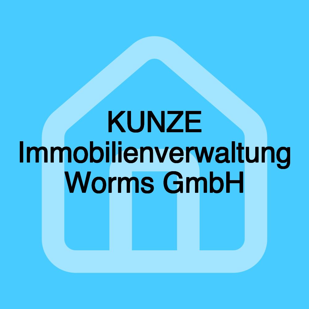 KUNZE Immobilienverwaltung Worms GmbH